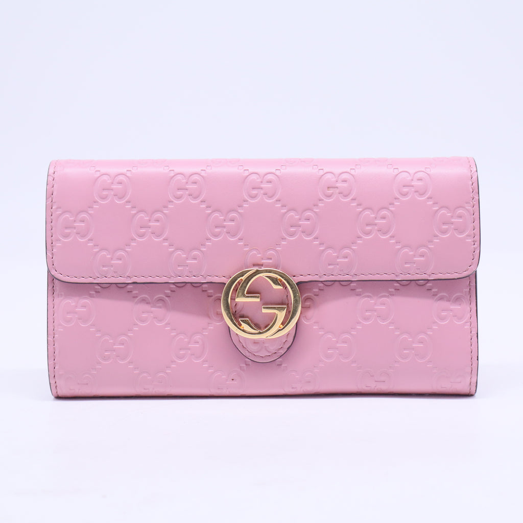 Icon Continental Wallet Guccissima Leather W20600