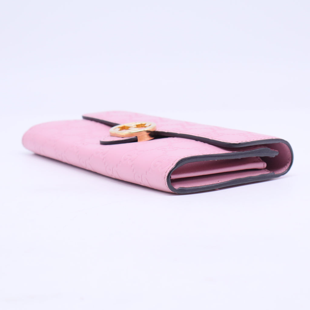 Icon Continental Wallet Guccissima Leather W20600