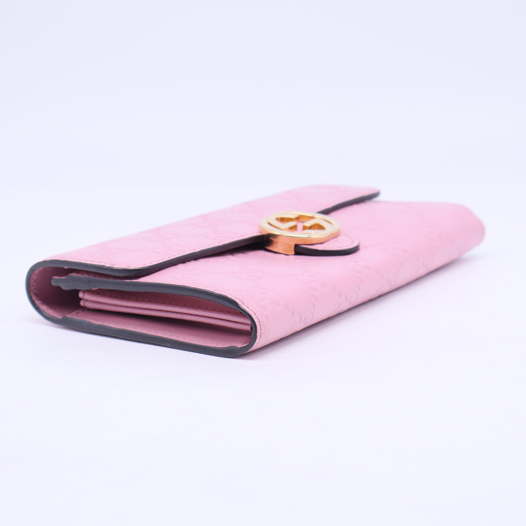Icon Continental Wallet Guccissima Leather W20600
