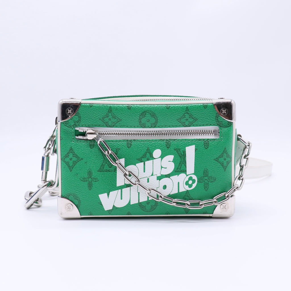 Louis Vuitton Vintage Monogram Everyday LV  Soft Trunk Green twins LDJ4772