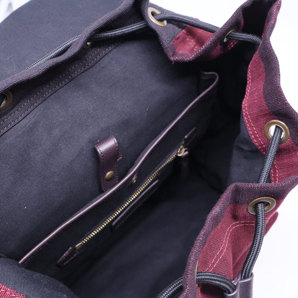Burberry Overdyed Canvas Mega Check Small Brookdale Backpack B20902