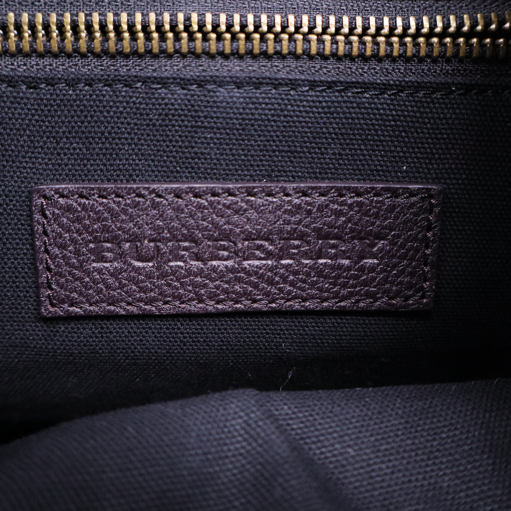 Burberry Overdyed Canvas Mega Check Small Brookdale Backpack B20902