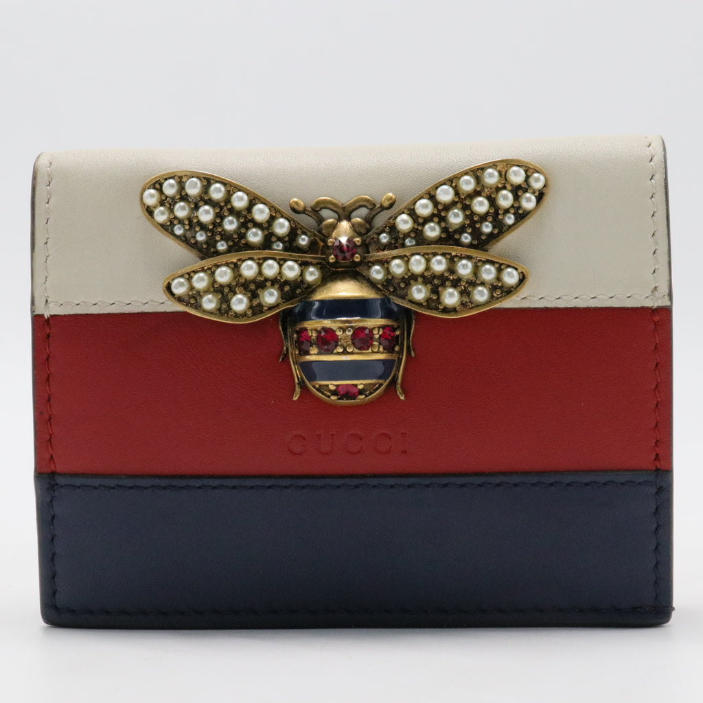 Multicolor Leather Queen Margaret Wallet