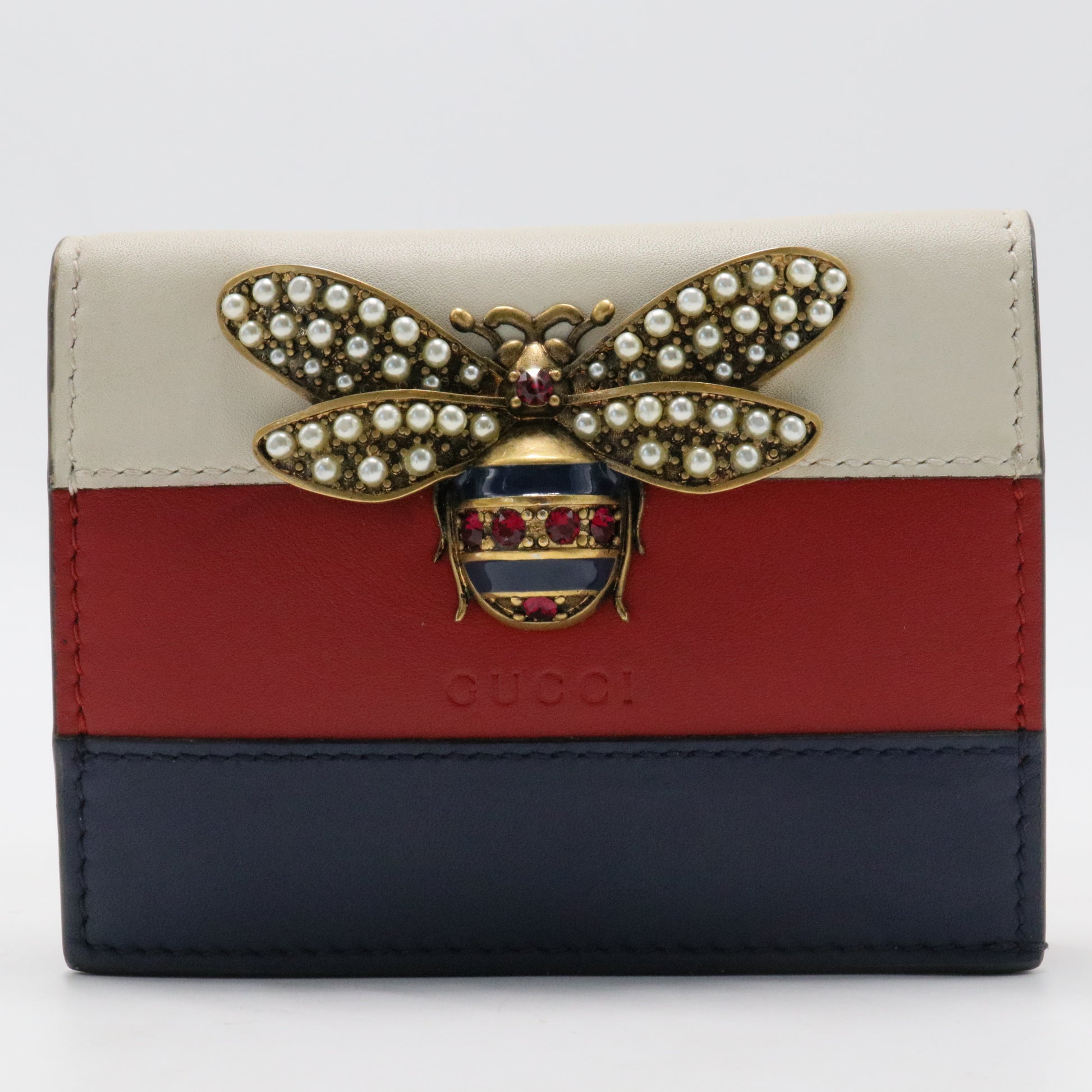 Multicolor Leather Queen Margaret Wallet