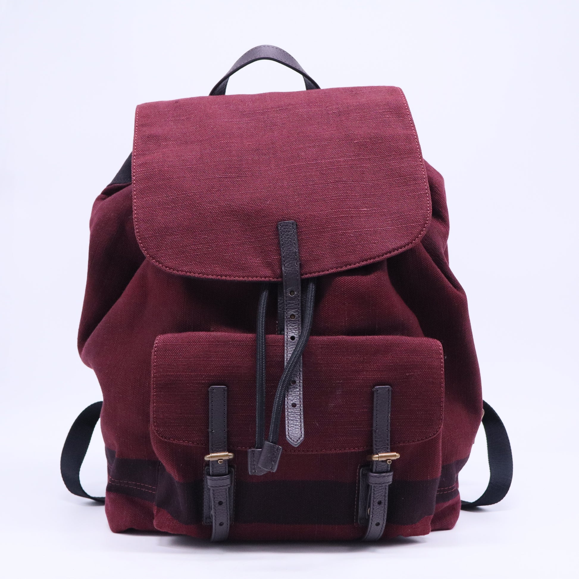 Burberry Overdyed Canvas Mega Check Small Brookdale Backpack B20902