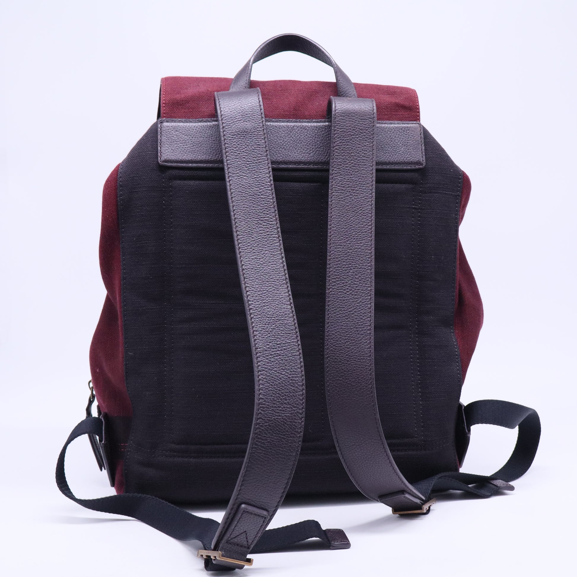 Burberry Overdyed Canvas Mega Check Small Brookdale Backpack B20902