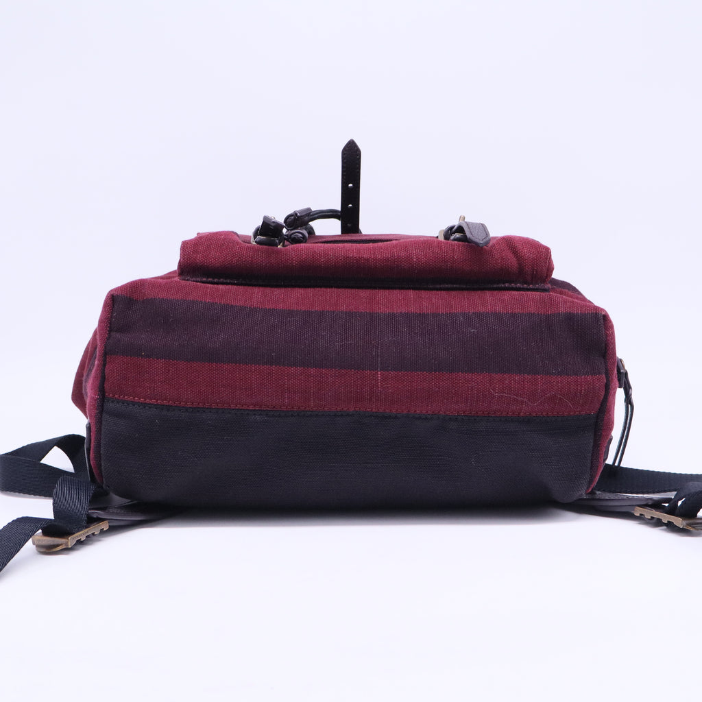 Burberry Overdyed Canvas Mega Check Small Brookdale Backpack B20902