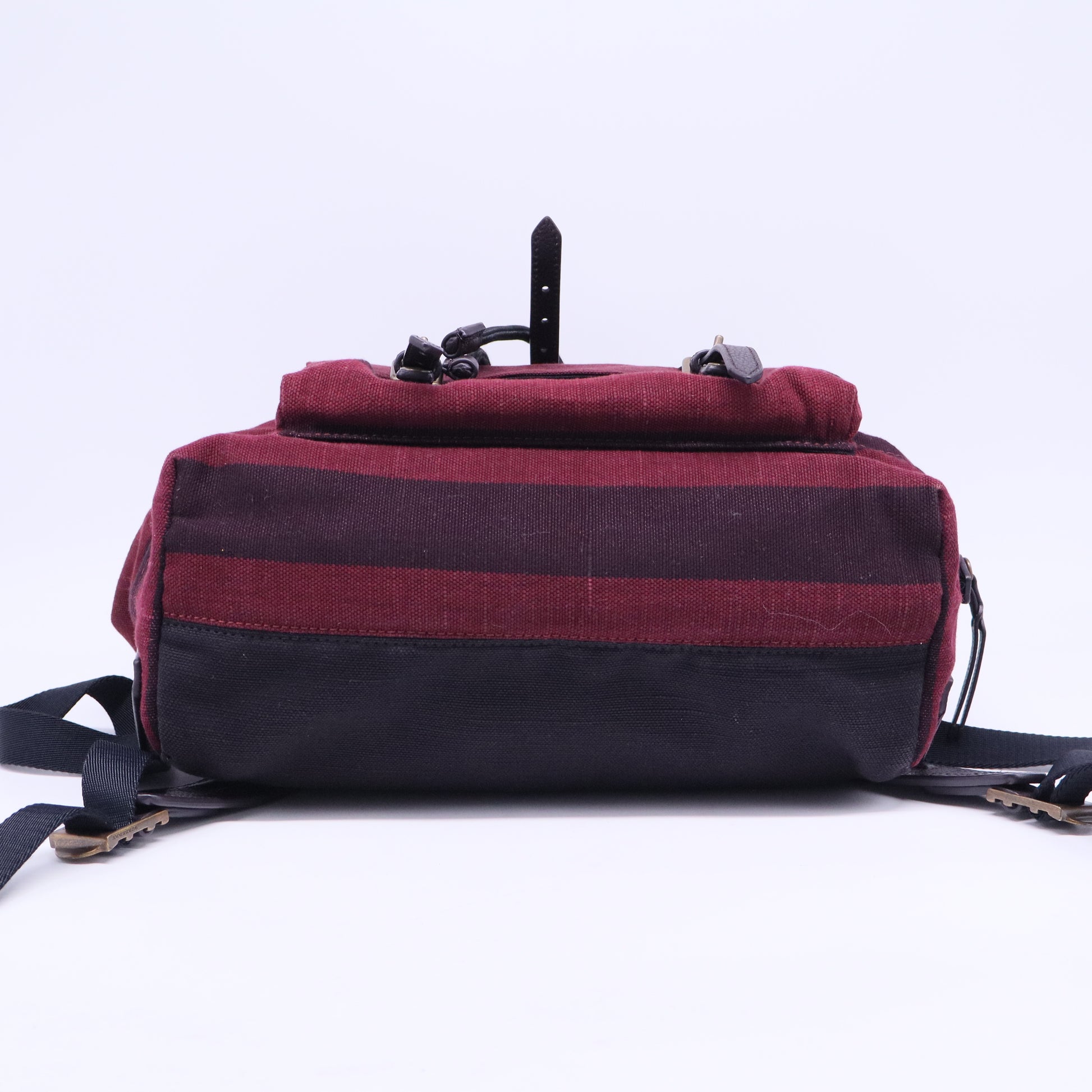 Burberry Overdyed Canvas Mega Check Small Brookdale Backpack B20902