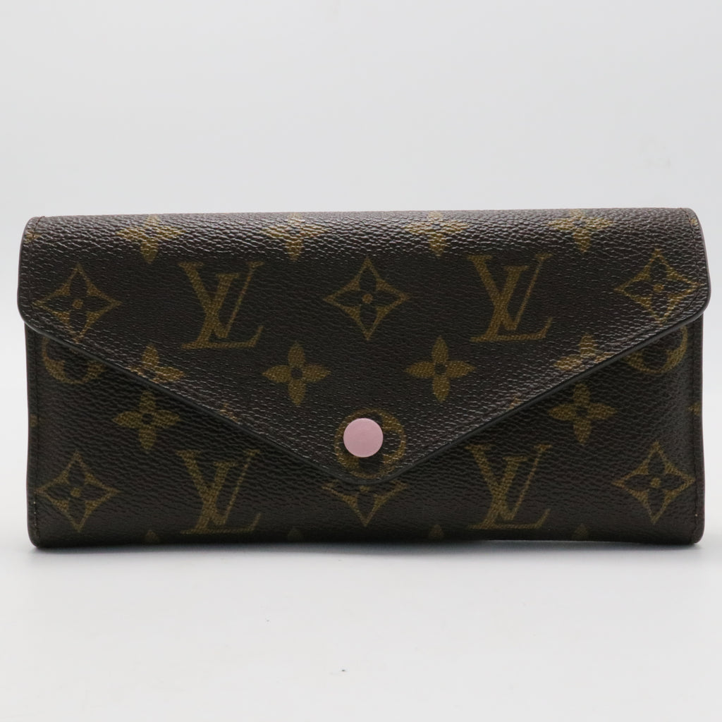 Monogram Josephine Wallet Rose Ballerine