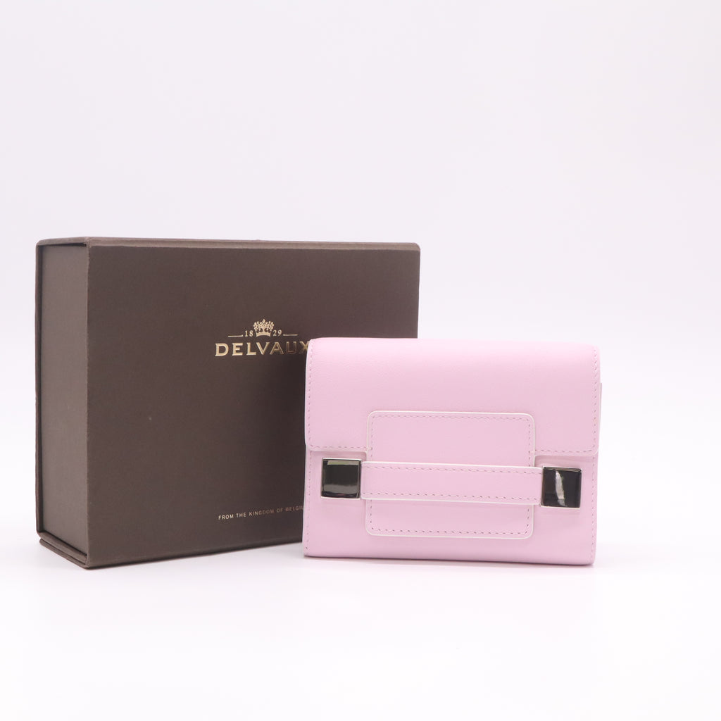 Delvaux Madame Compact Trifold Wallet W22246
