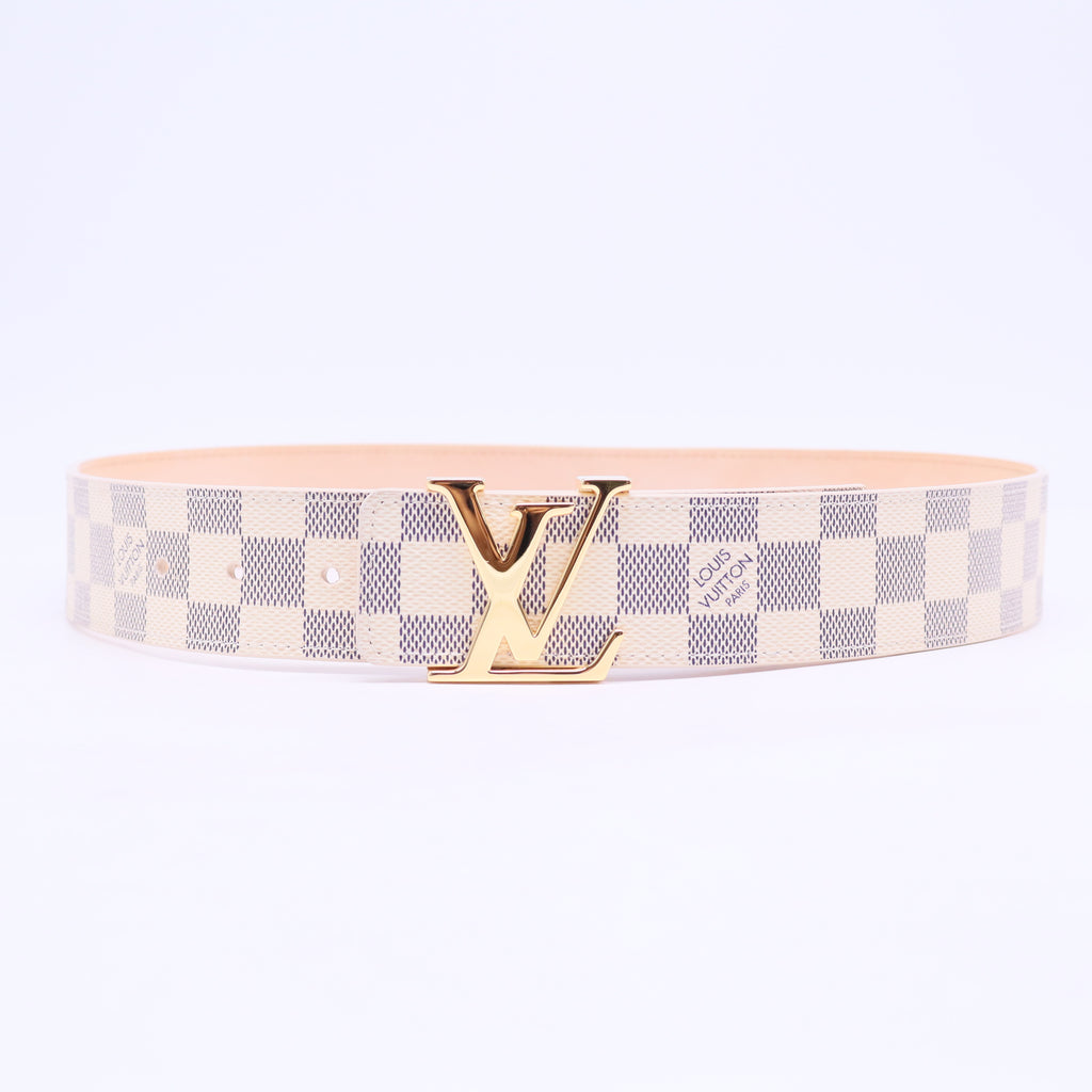 Damier Azur LV Initiales Belt