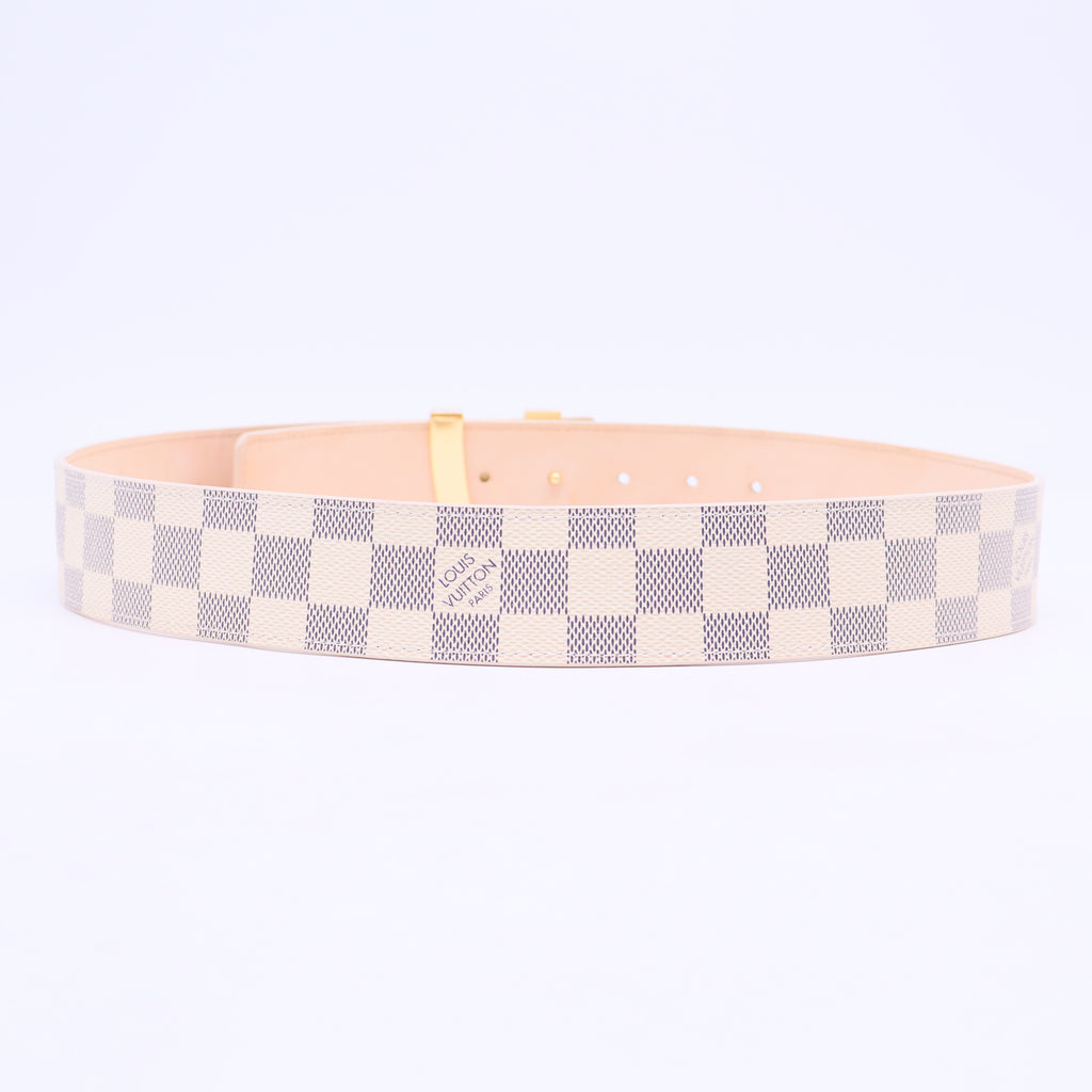 Damier Azur LV Initiales Belt