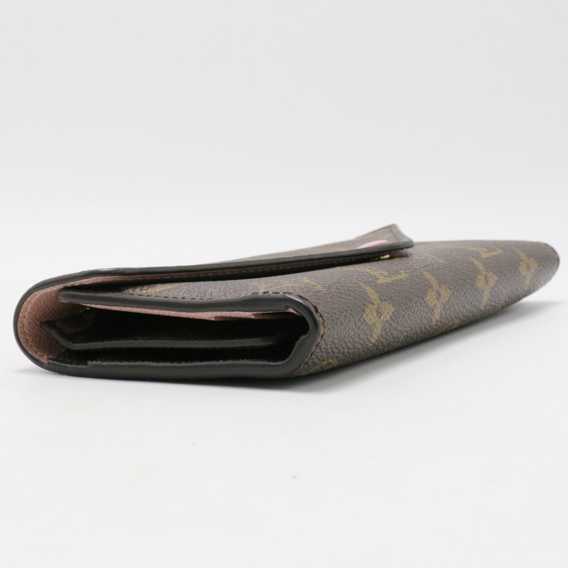 Monogram Josephine Wallet Rose Ballerine