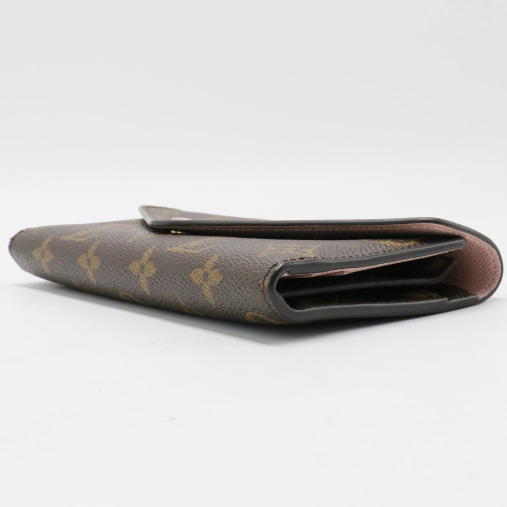 Monogram Josephine Wallet Rose Ballerine