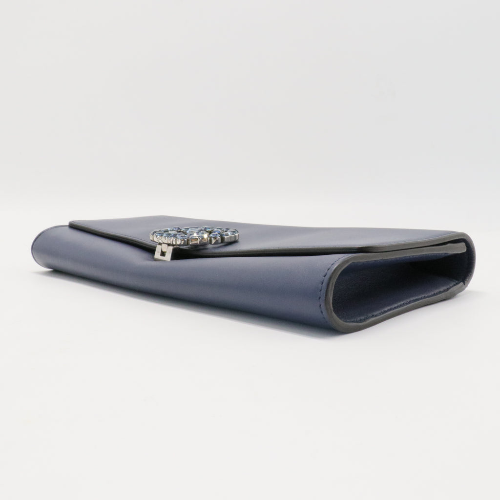 GG Broadway Clutch Leather with Crystals