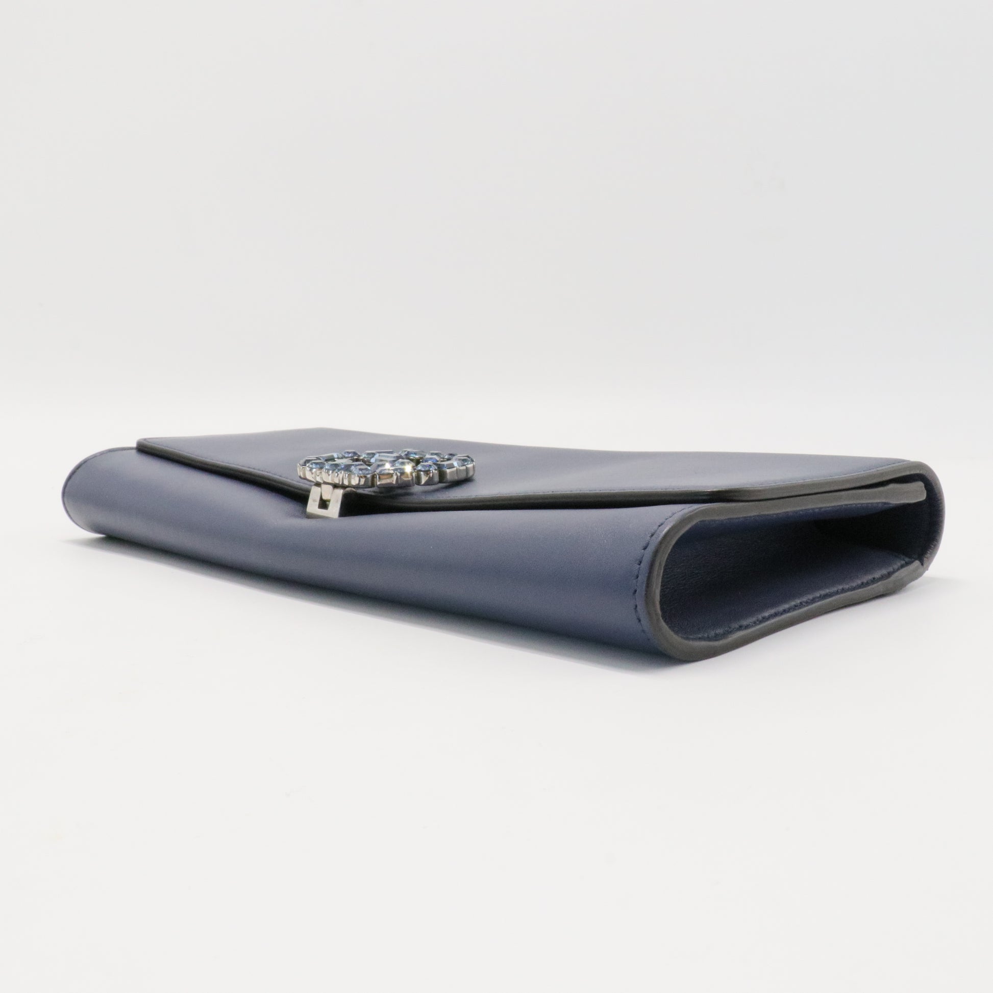 GG Broadway Clutch Leather with Crystals