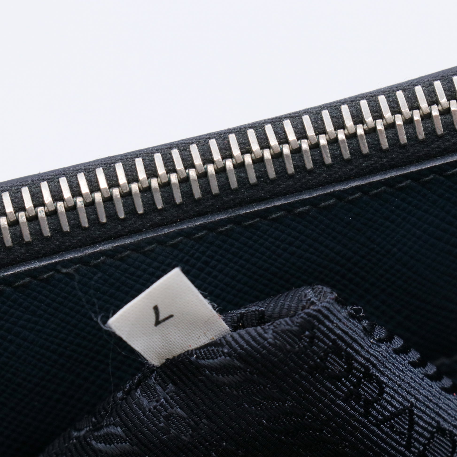 Bluette Saffiano Leather Medium Double Zip Tote Bag