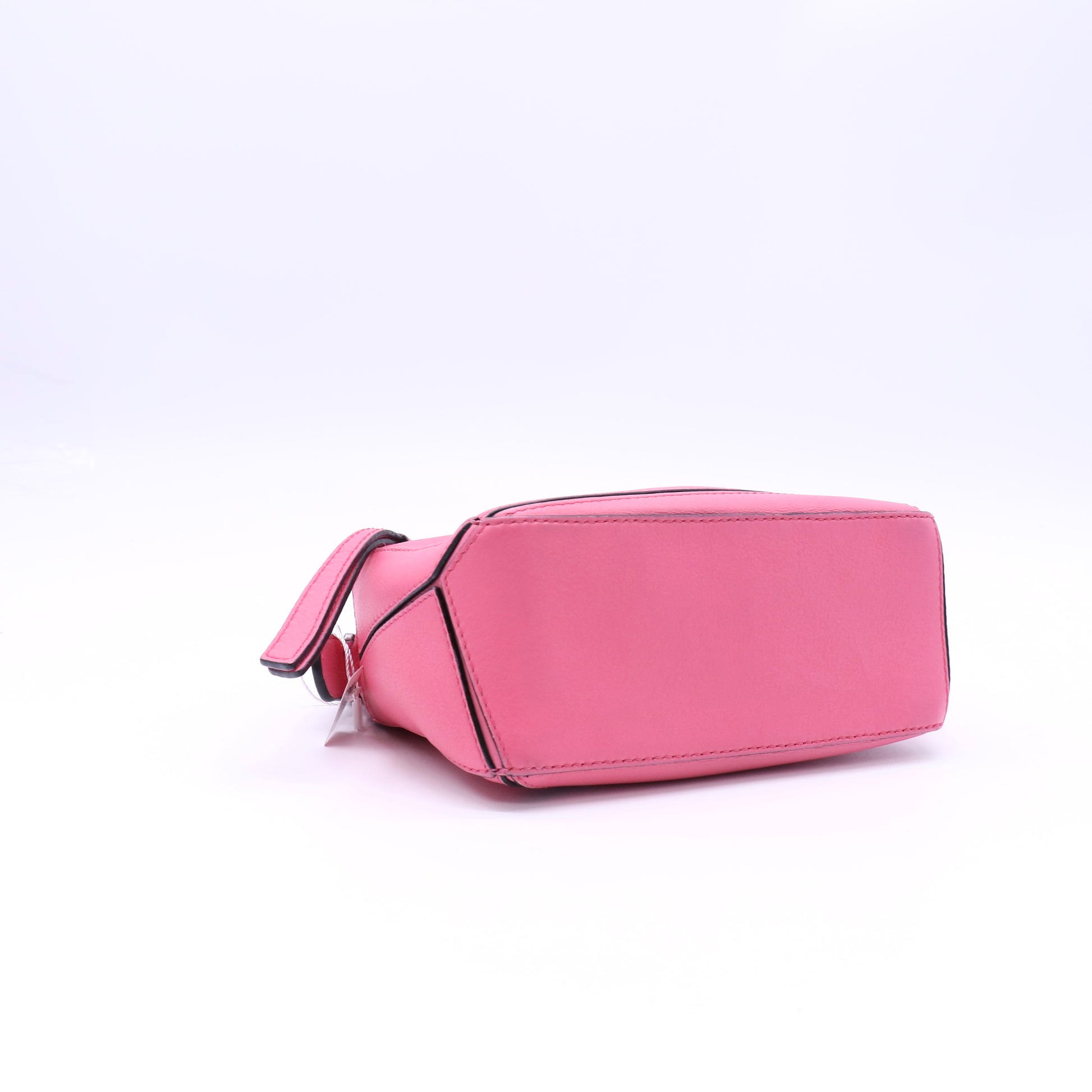 Loewe puzzle Mini Pink Leather Top Handle Crossbody Bag LDZ141