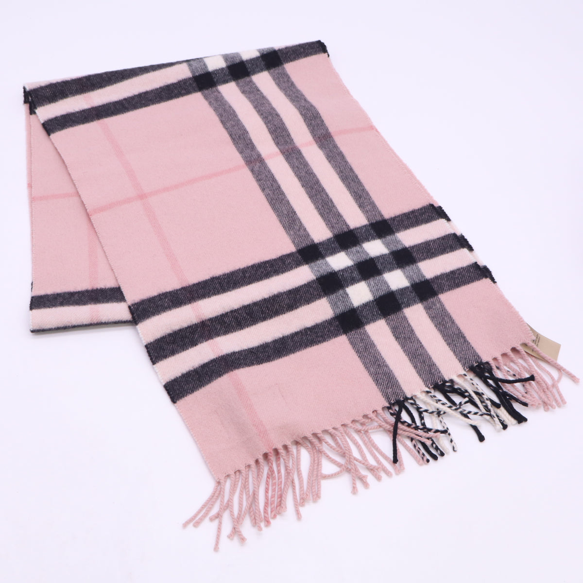 Burberry The Classic Check Cashmere Scarf twins W23558