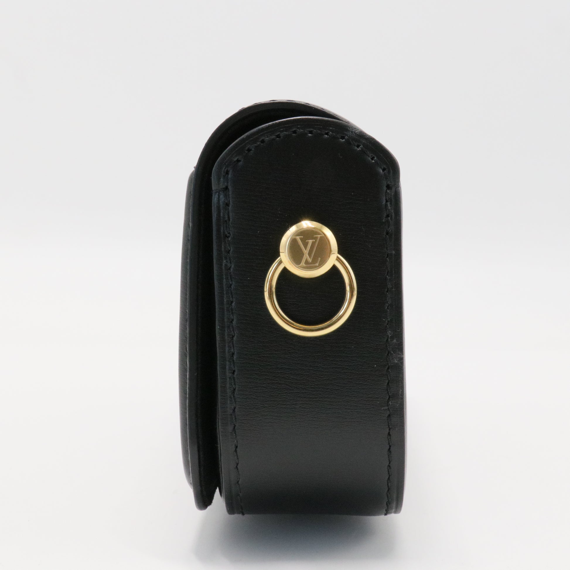 Officier Pouch With Strap Calfskin