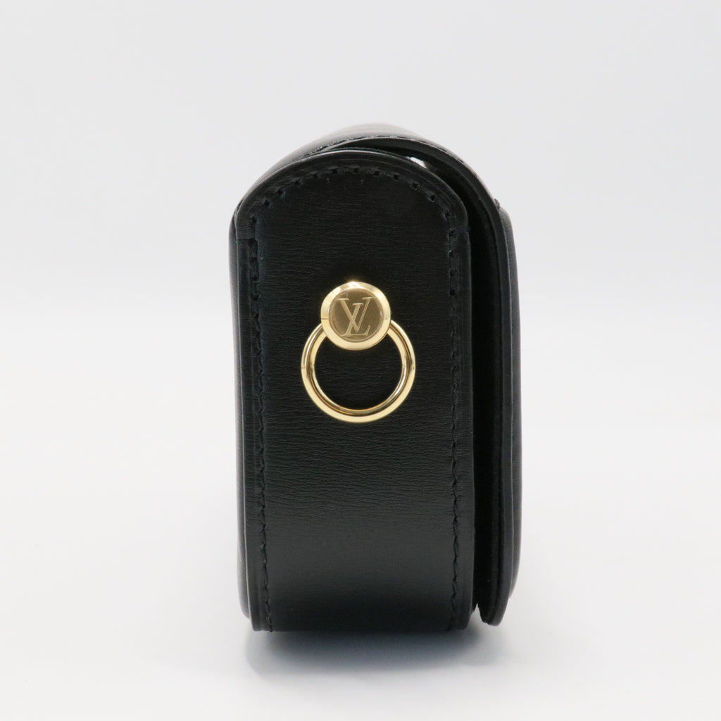 Officier Pouch With Strap Calfskin