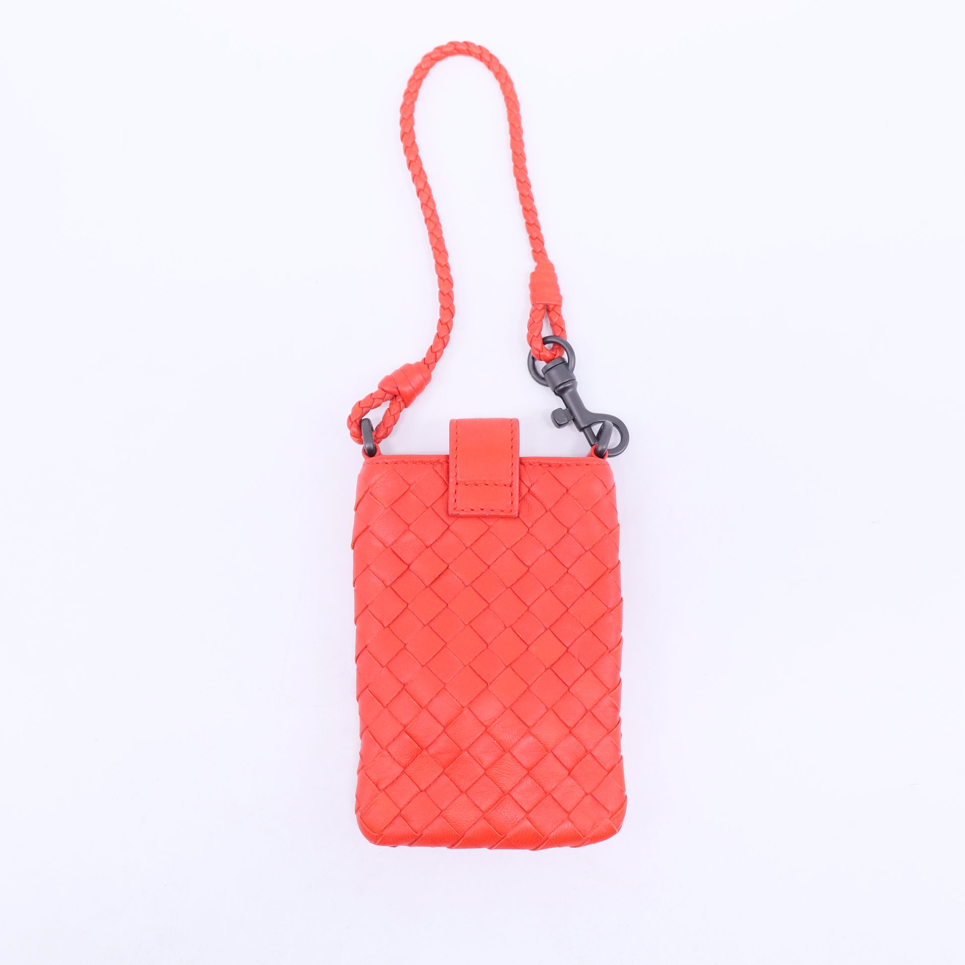 Porta cellulare Intrecciato Rosso W20559