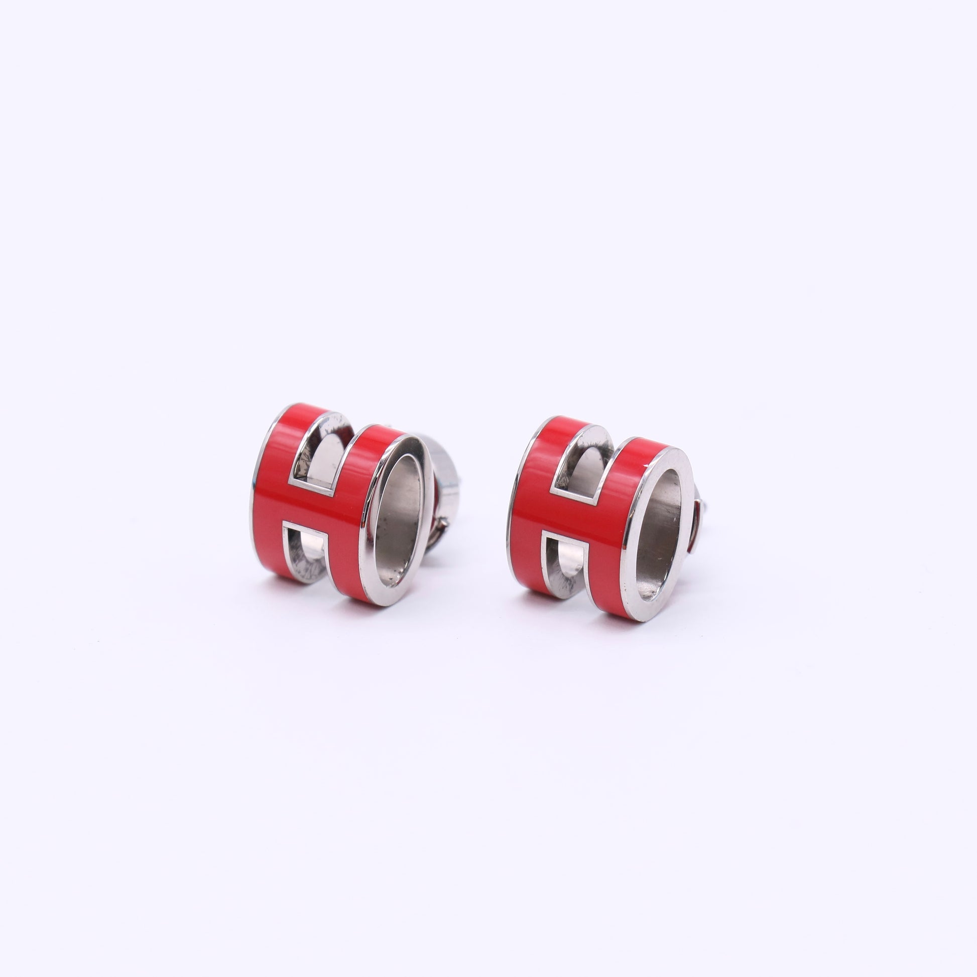 Hermes Pop H earrings Twins W22316