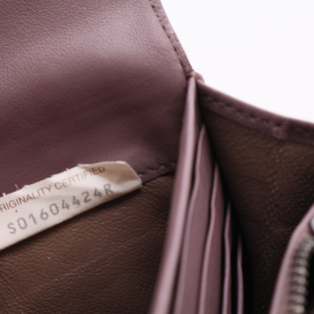 INTRECCIATO LEATHER WALLET