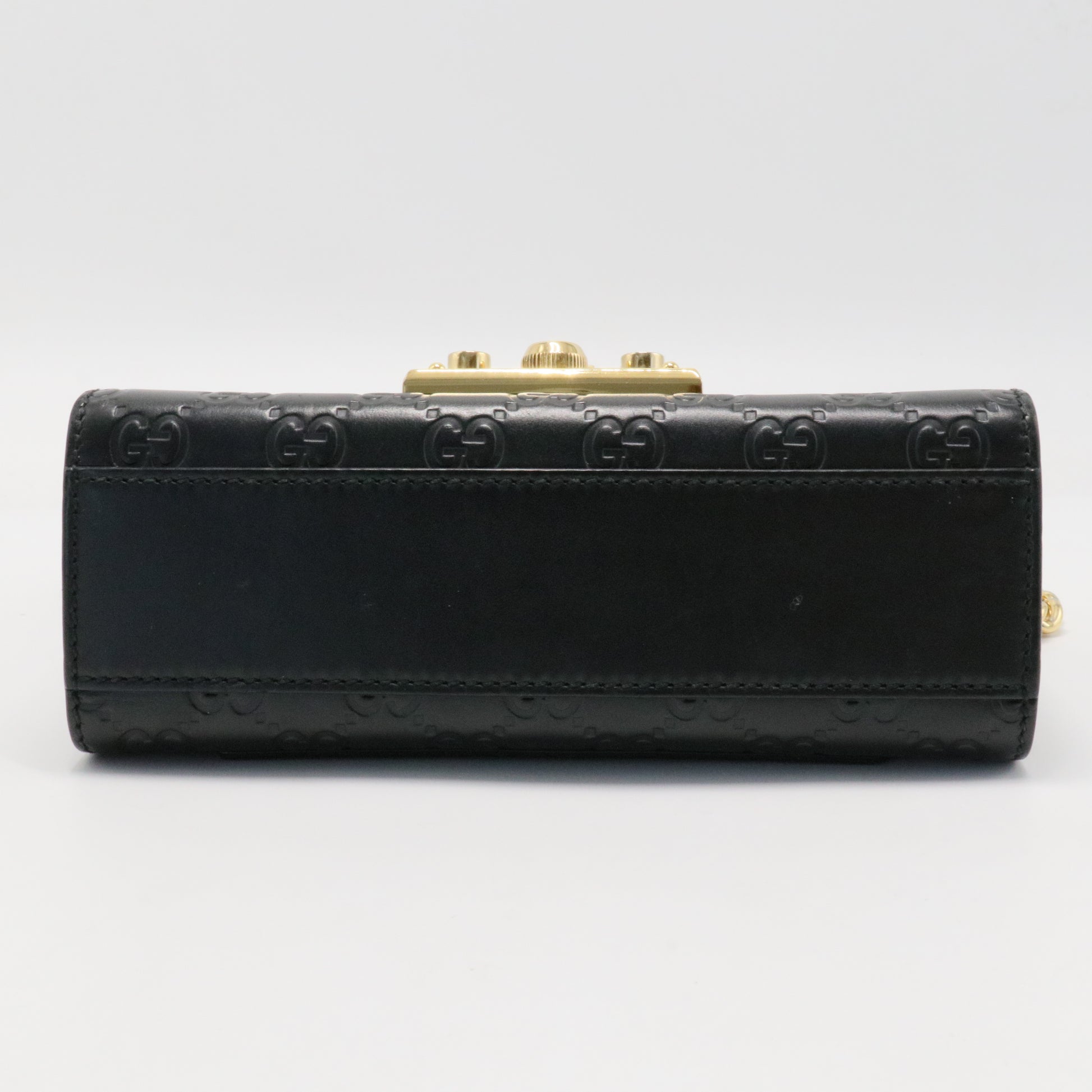 Padlock Shoulder Bag Guccissima Leather Small