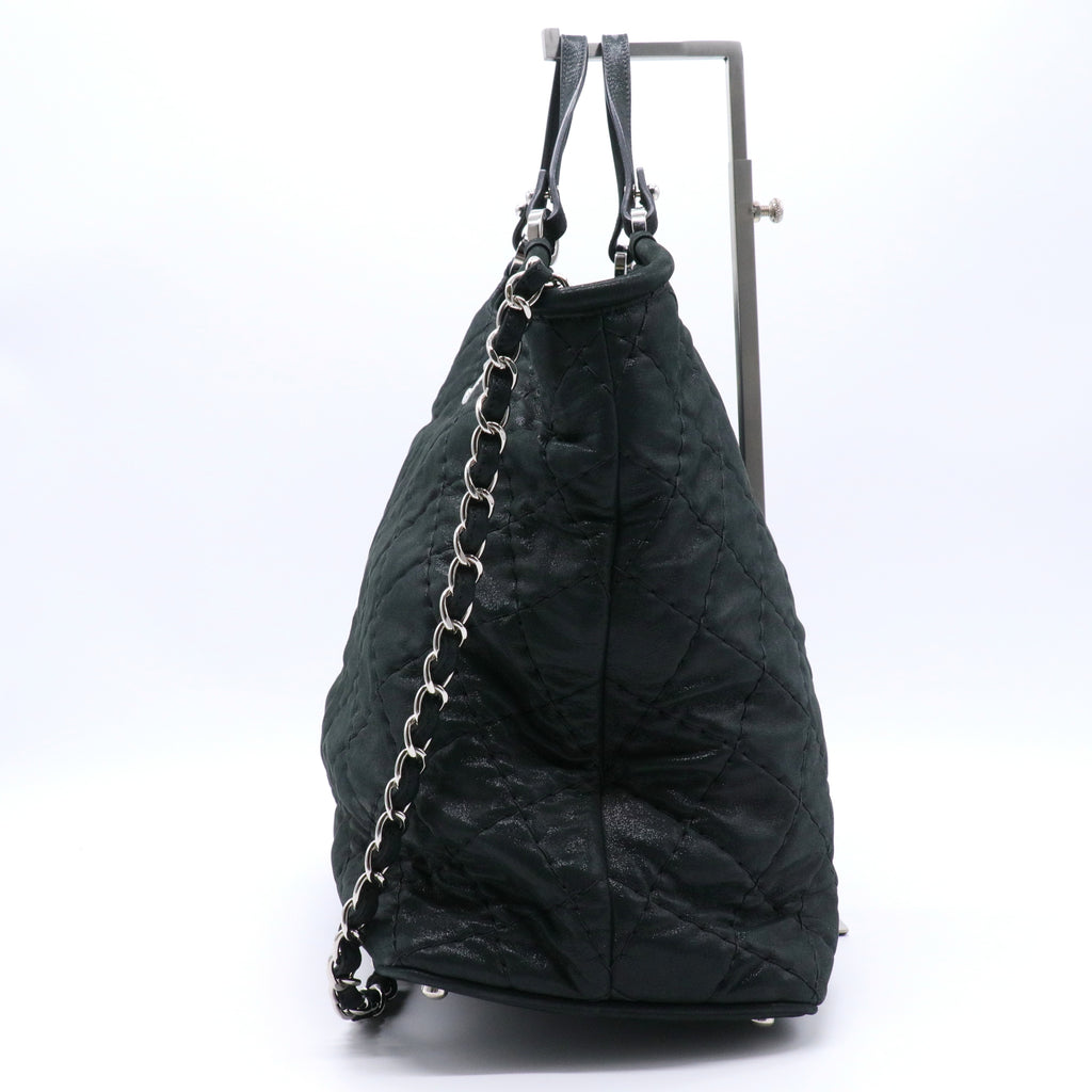 Spiral Sea Hit Tote Quilted Iridescent Calfskin Large