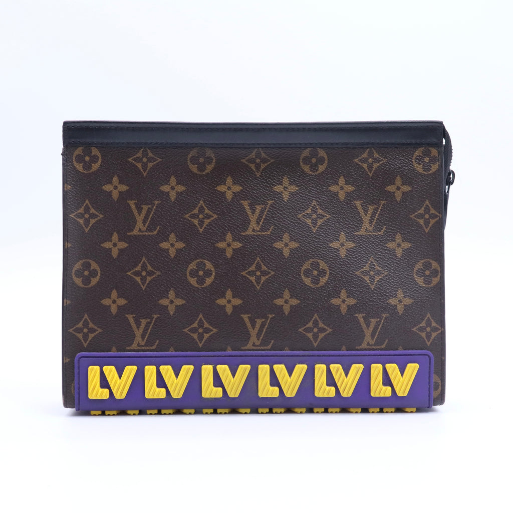 Monogram LV Rubber Pochette Voyage MM