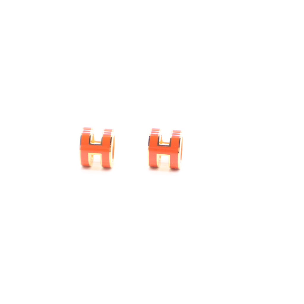 Hermès Mini Pop H Stud Earrings W21082