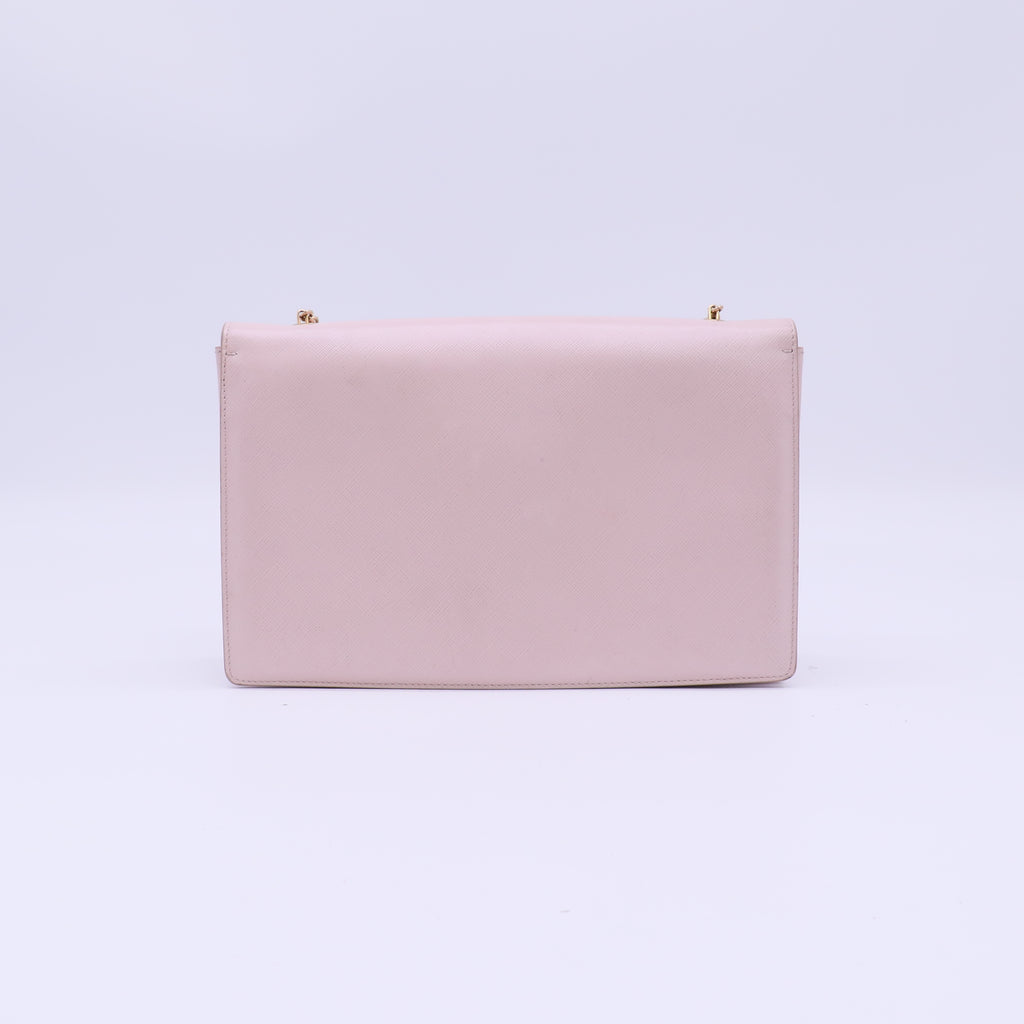 Salvatore Ferragamo Ginny Saffiano Leather Shoulder Bag B22895