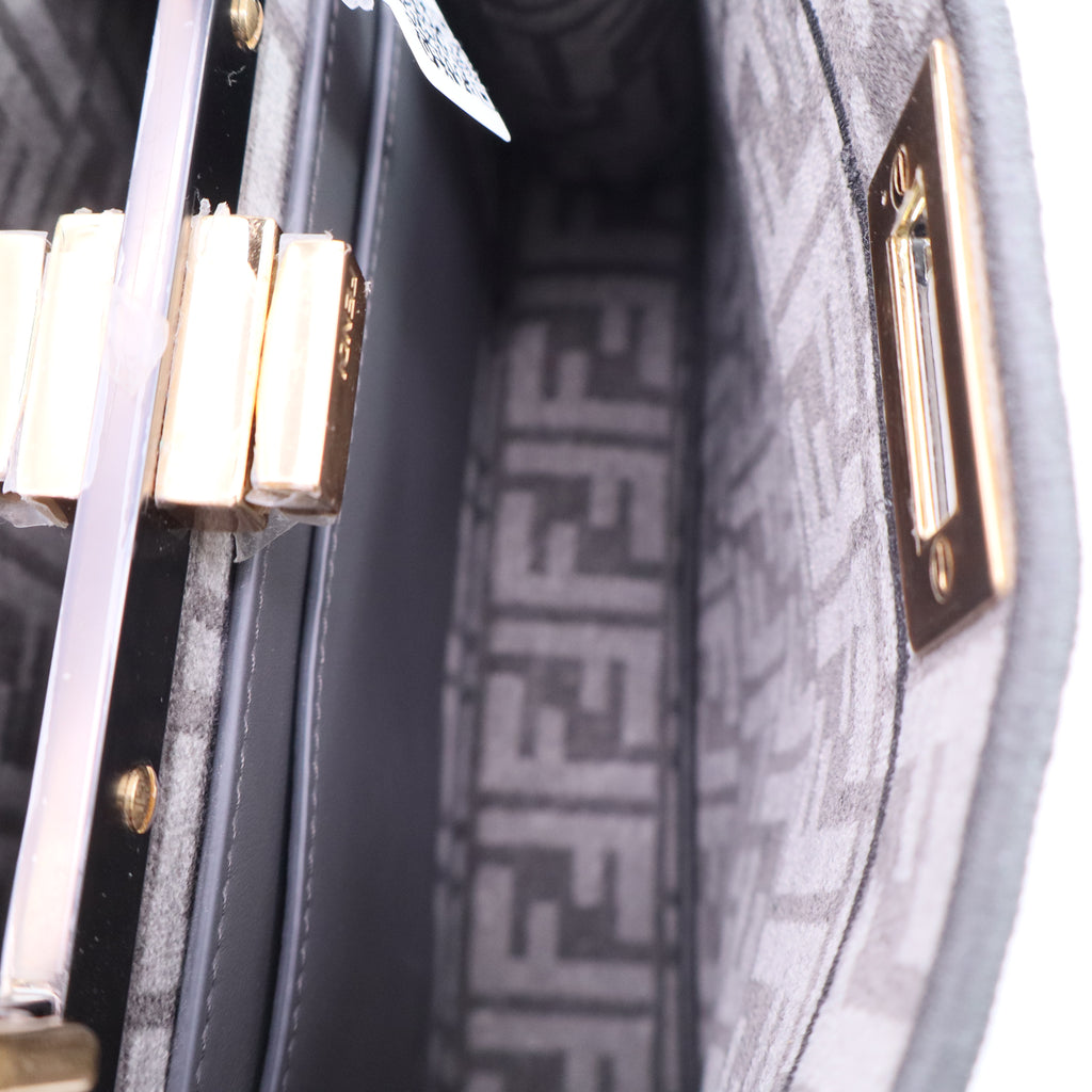 Peekaboo ISeeU Small Velvet Satchel twins