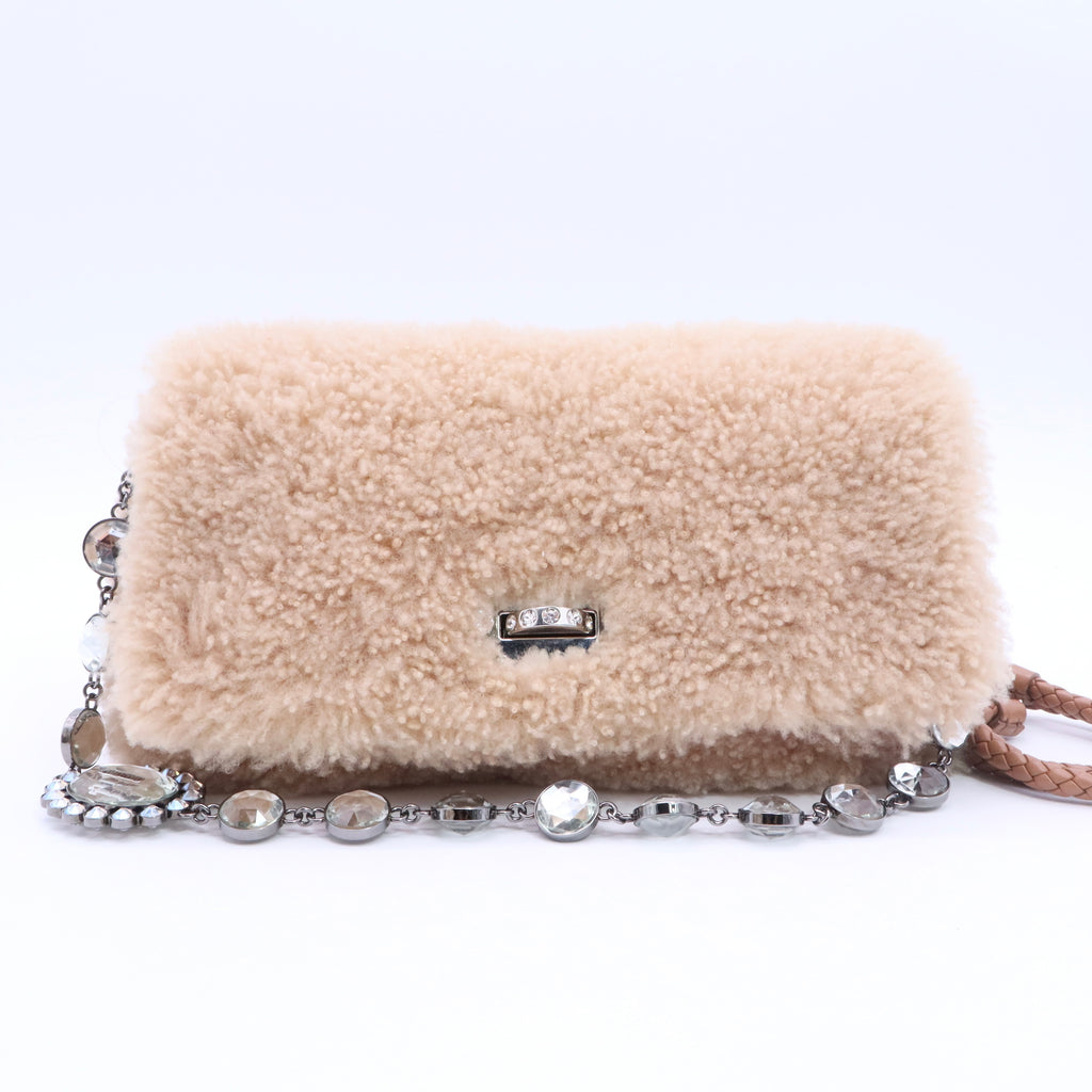Shearling Shoulder Bag / Crossbody Bag twins