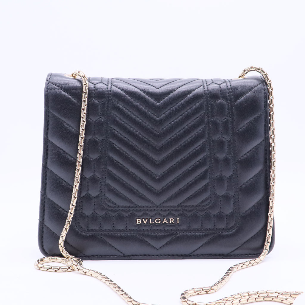 Leather Serpenti Forever Crossbody Bag LDM-1812