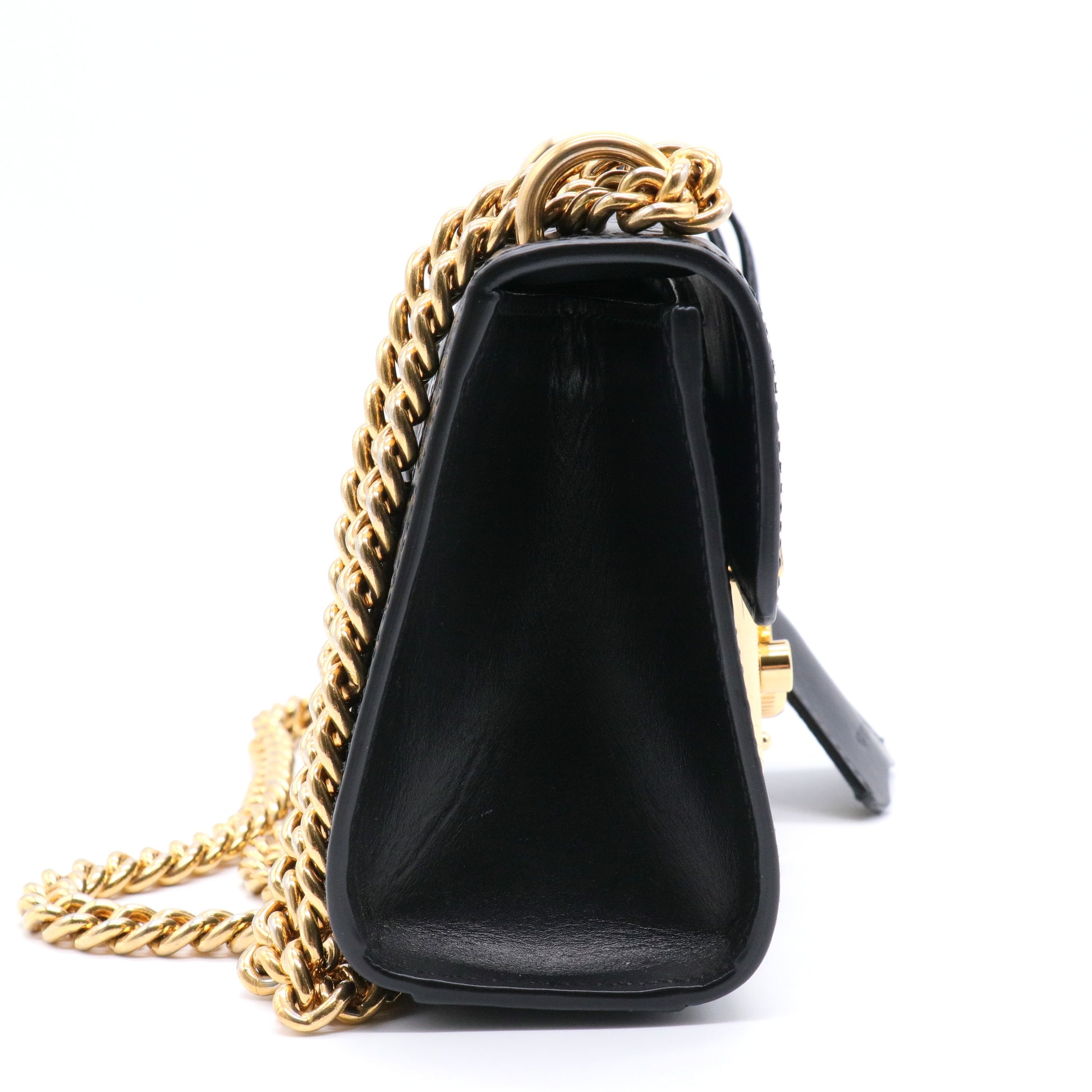 Gucci Padlock Shoulder Bag Guccissima Leather Small