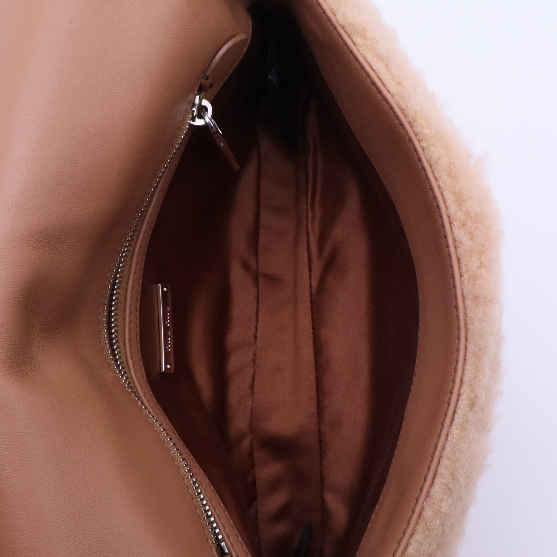 Shearling Shoulder Bag / Crossbody Bag twins