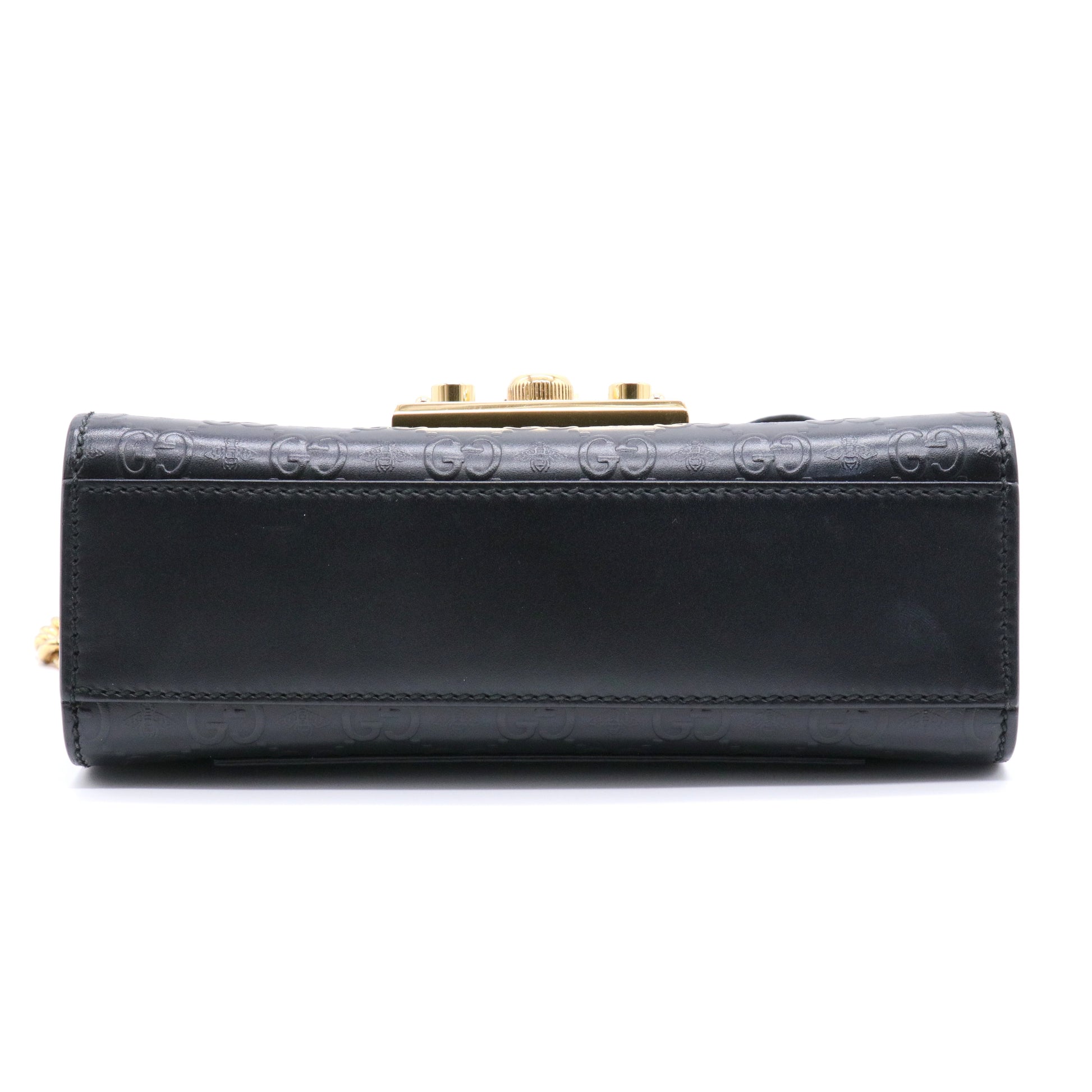 Gucci Padlock Shoulder Bag Guccissima Leather Small
