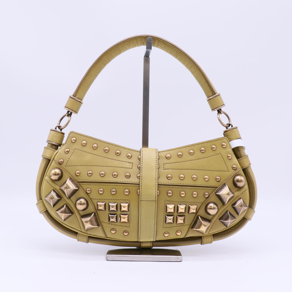 Burberry Prorsum Cadet Studded Leather Bag B22879