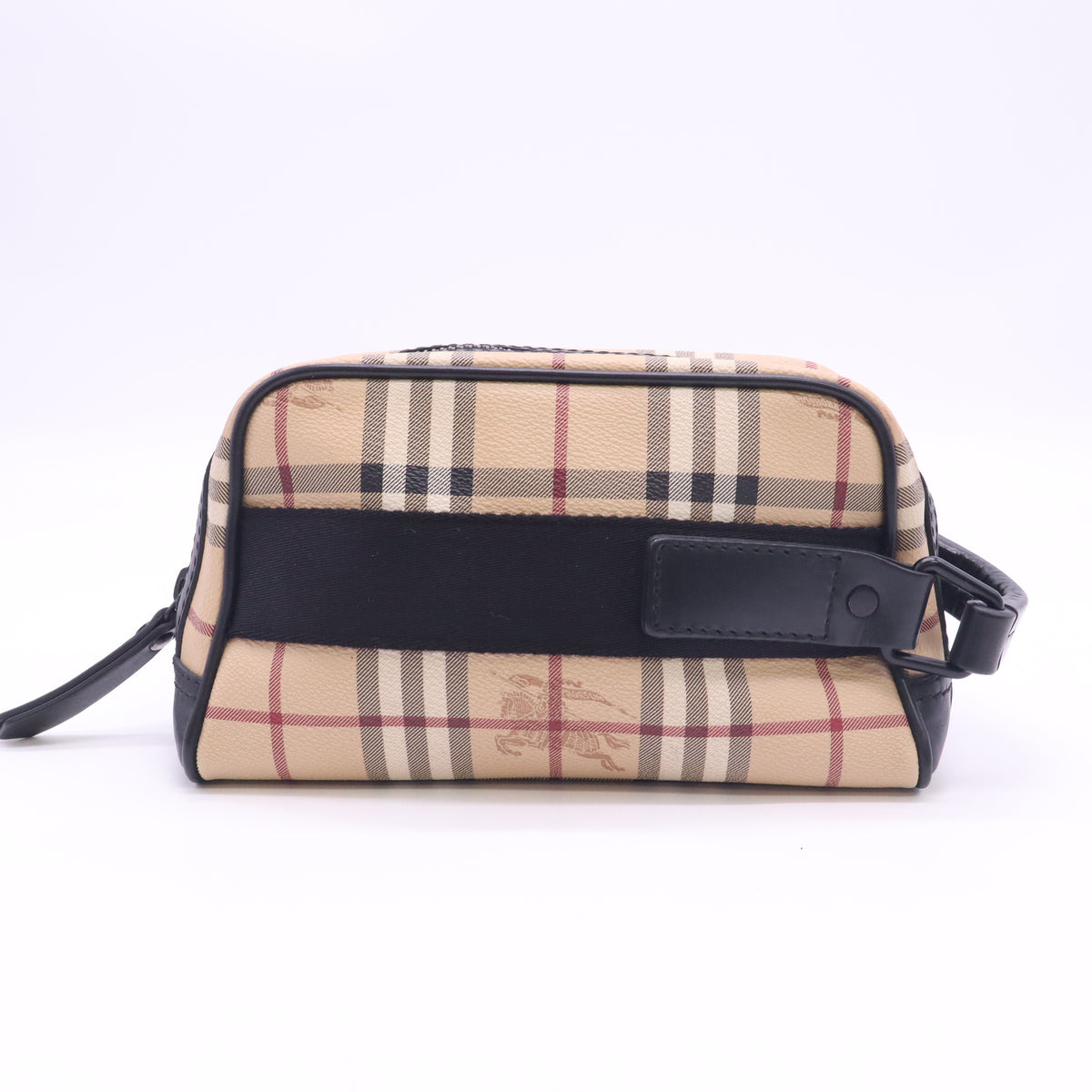 Burberry Haymarket Check Canvas Toiletry Bag twins B24315