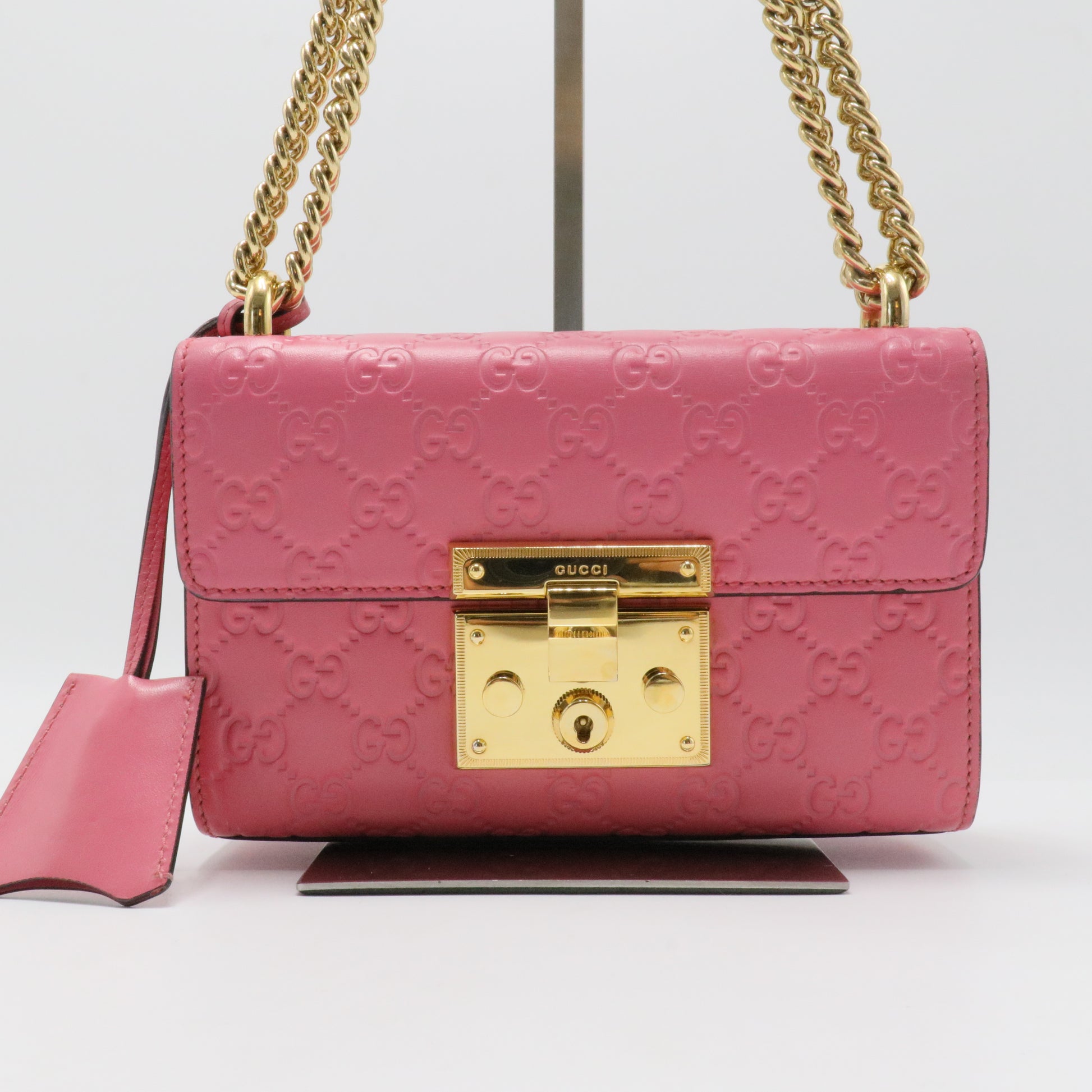 GG Signature GG Signature Small Padlock Shoulder Bag Small