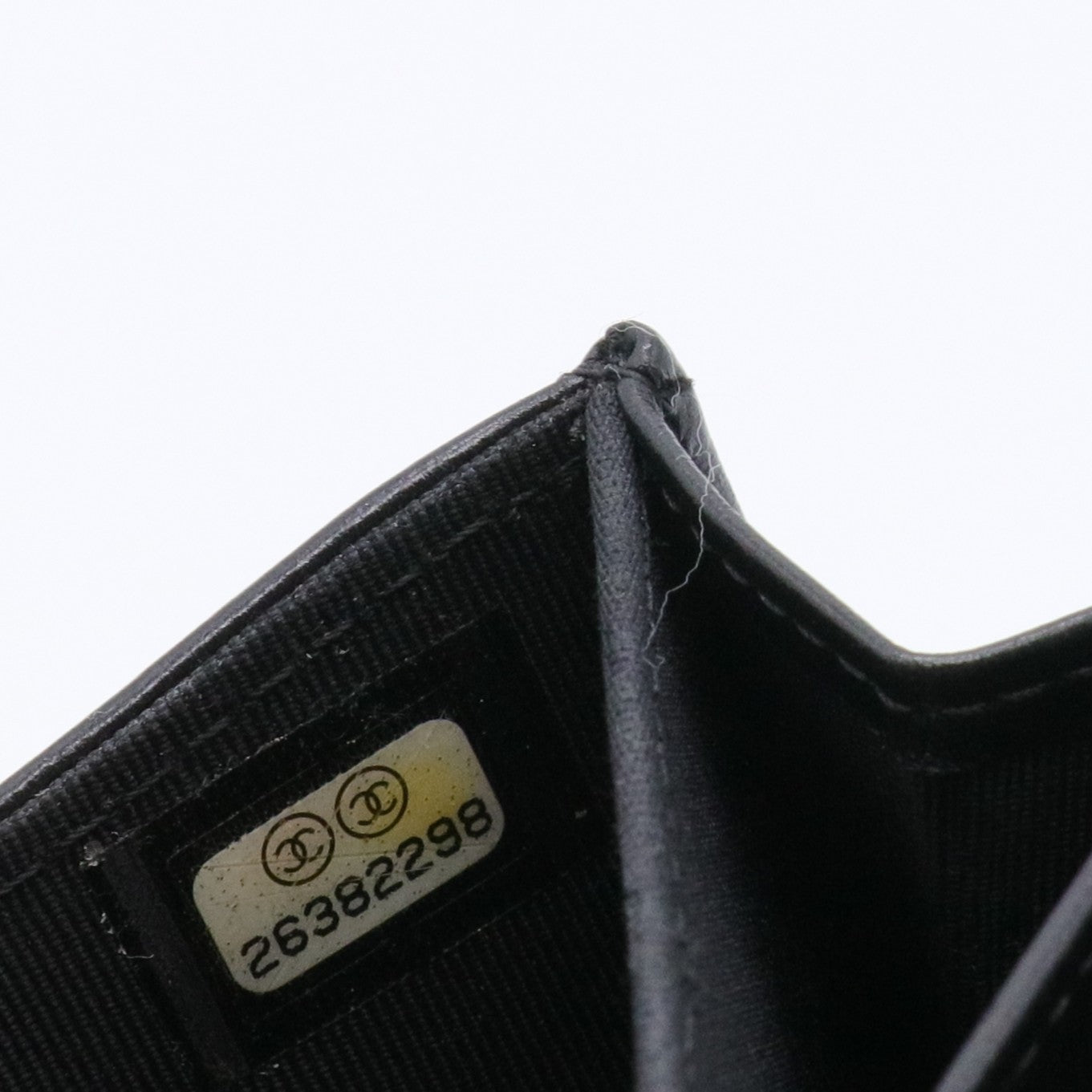 Classic Flap Wallet Black Calf  Leather GISEL