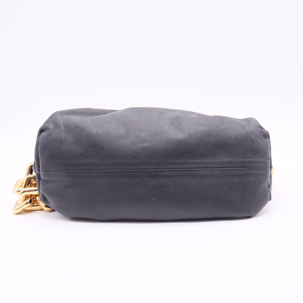 The Chain Pouch Leather Twins