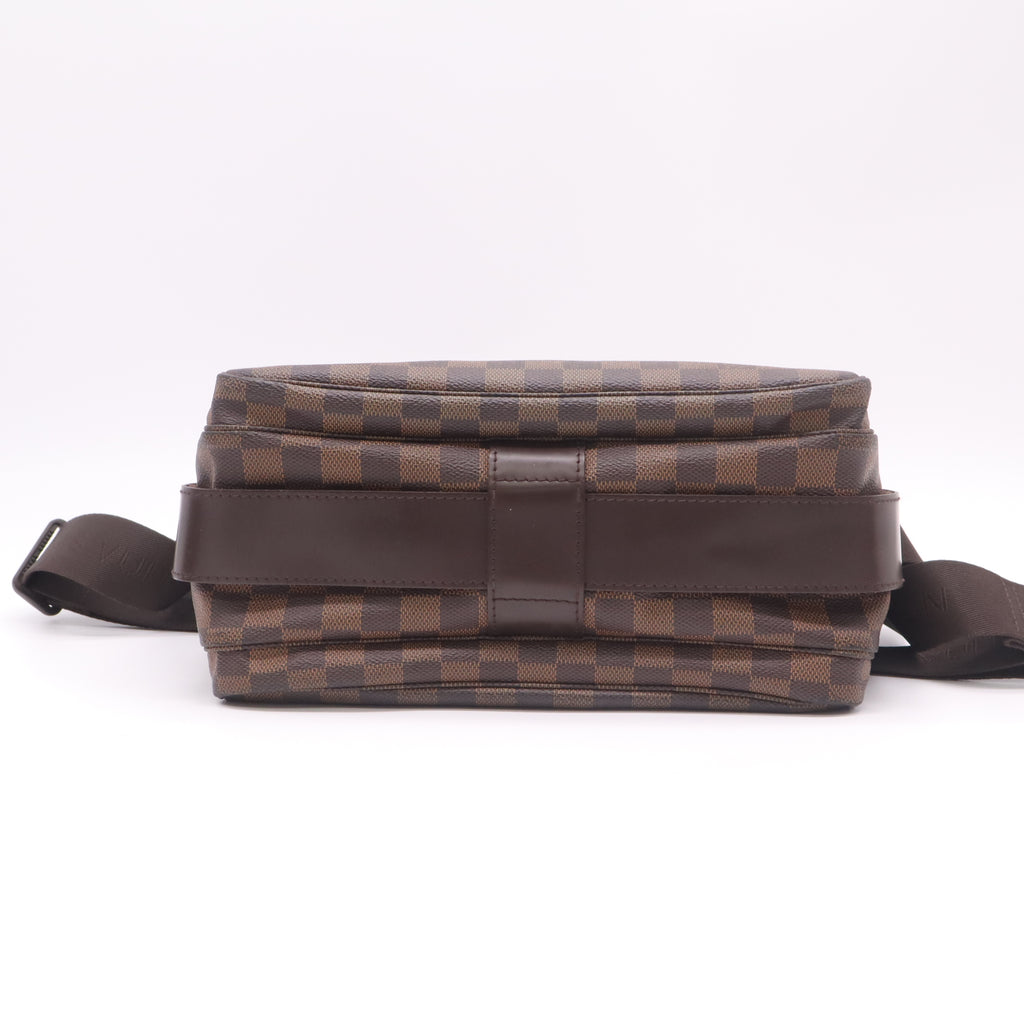 Louis Vuitton Damier Ebene Canvas Naviglio Messenger Bag Twins B23090