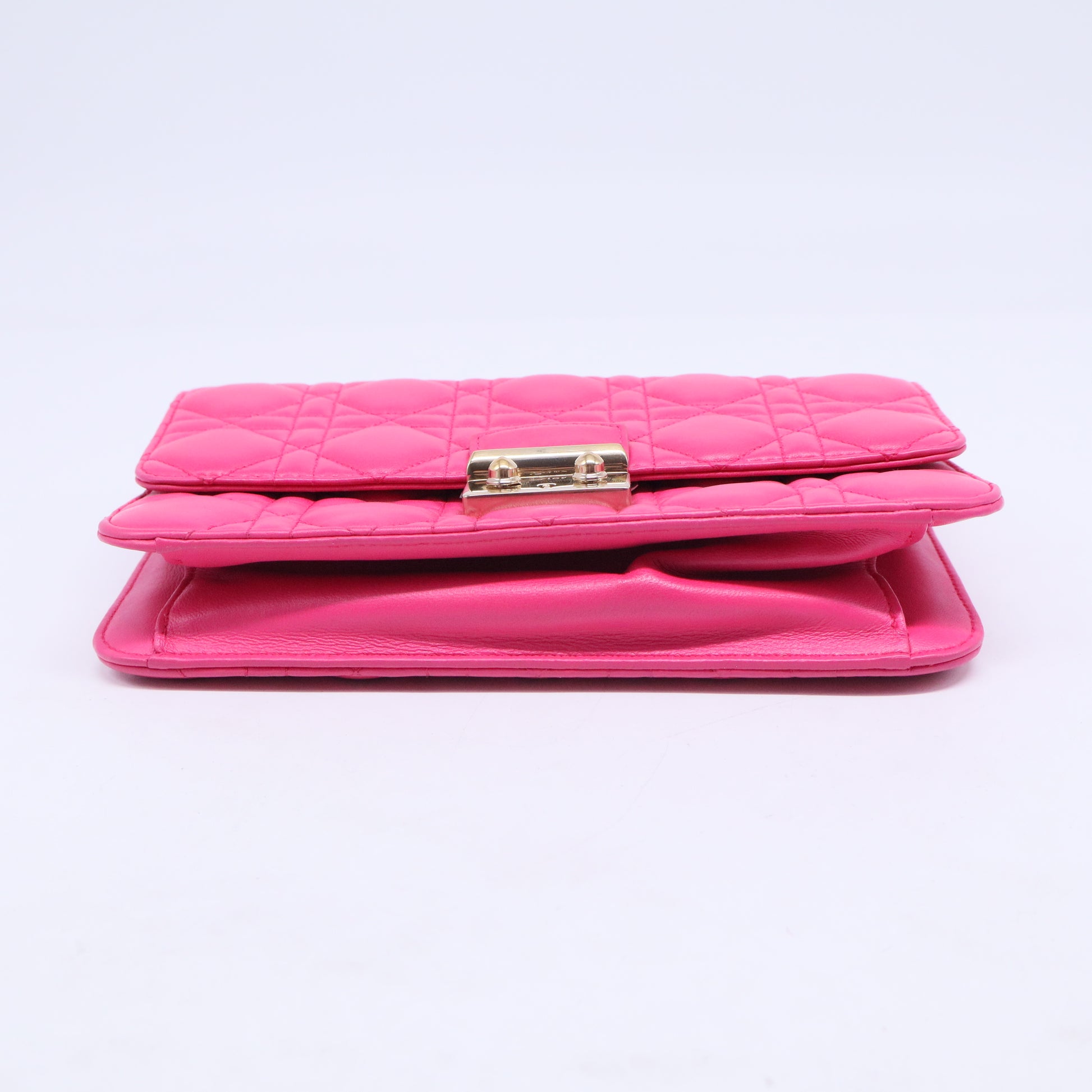 Miss Dior Promenade Pouch Cannage Quilt Lambskin Large B20643