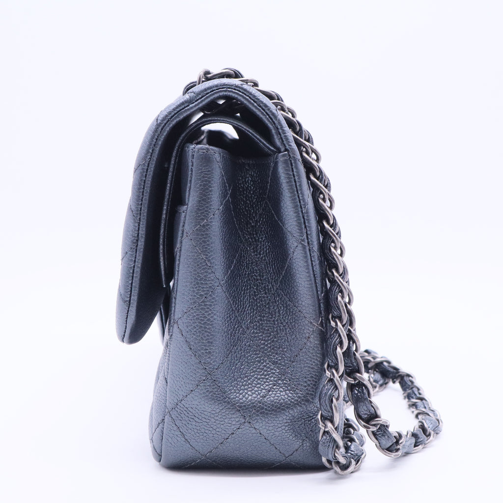 Classic Double Flap Bag Quilted Caviar Jumbo B12396
