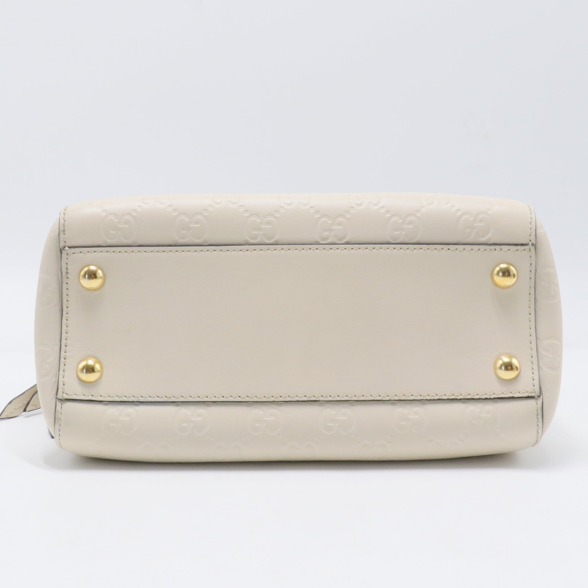 GG Signature Mini Boston Bag