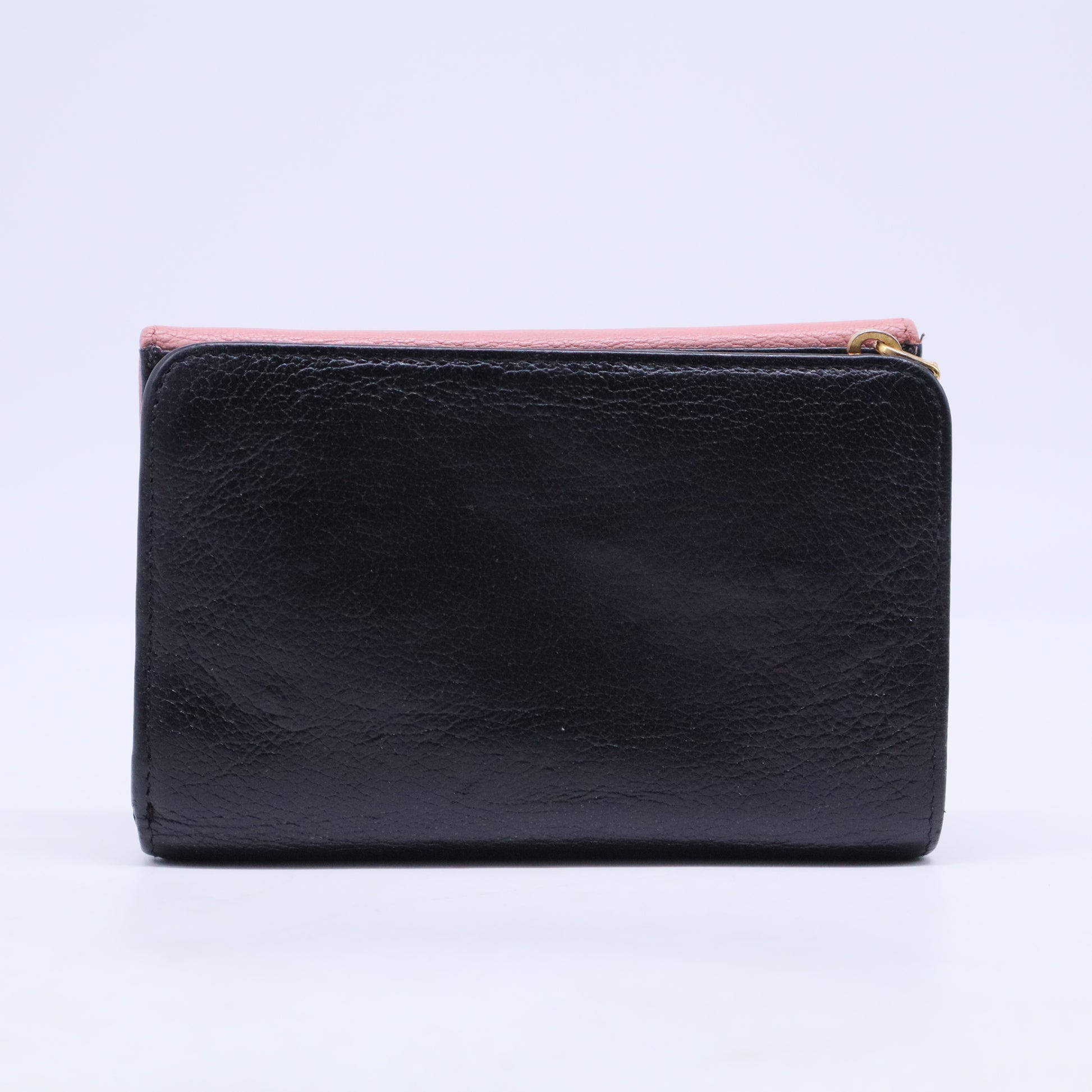 PINK Leather Bow Flap Continental Wallet W20520