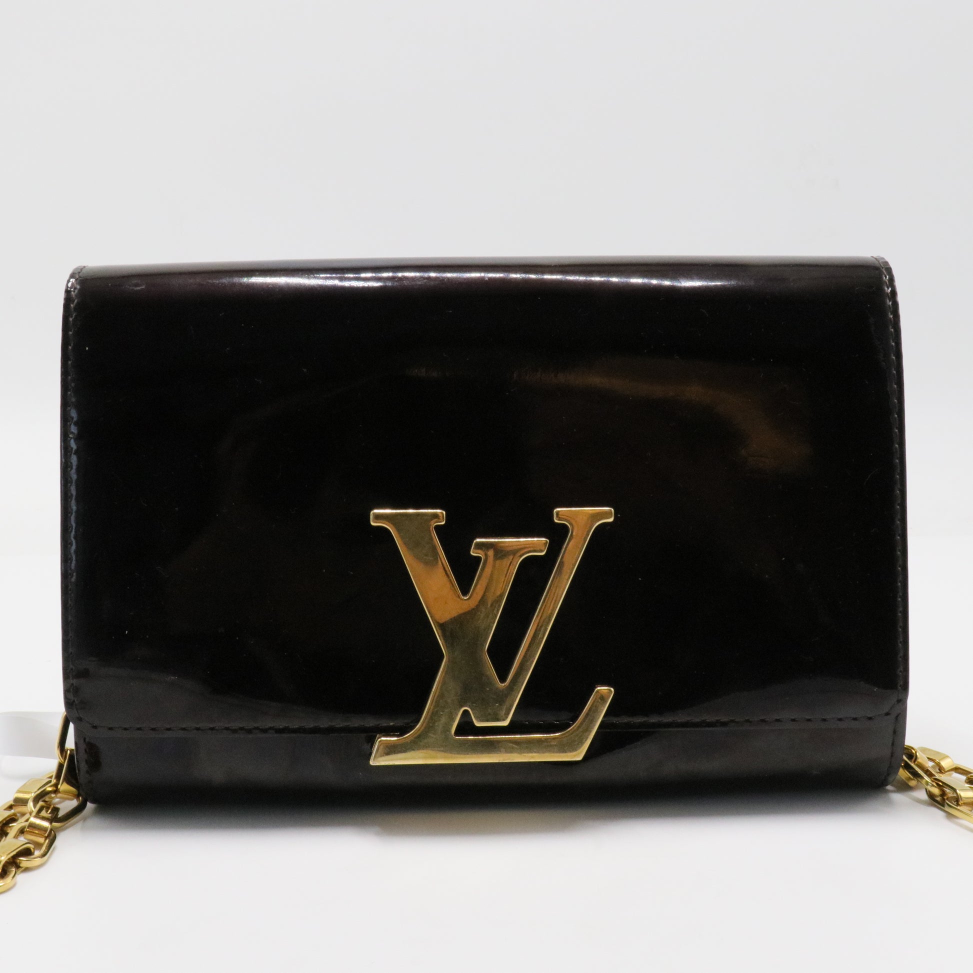 Chain Louise Clutch Leather MM
